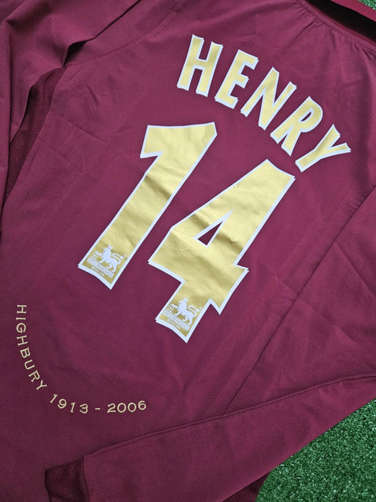 Arsenal 05/06 Home Long Sleeve (Henry)