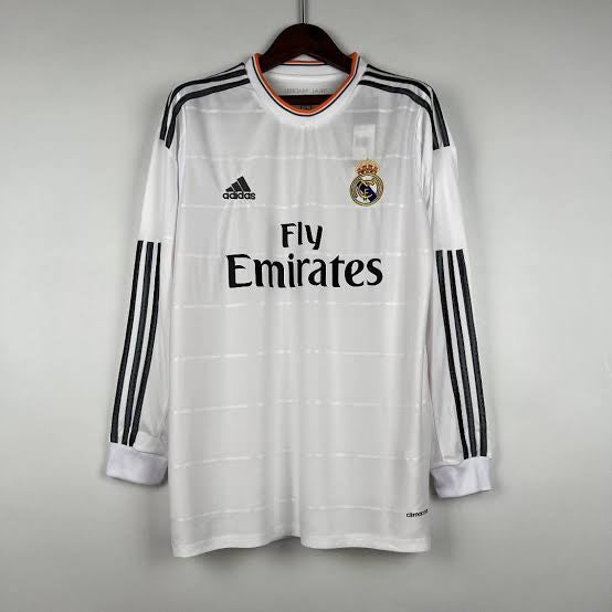 Real Madrid 13/14 Home Long Sleeve (Bale)