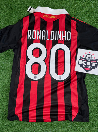 AC Milan 09/10 Home Jersey (Ronaldinho)